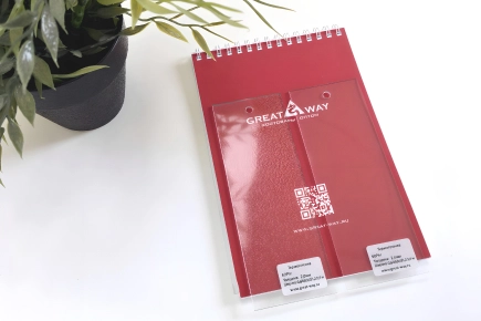 Размеры гибкого стекла на стол