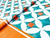 картинка Клеенка ПВХ на тканевой основе MOДEРН 1,37*20м мод. ST5175-1 (выводим) — Великий Путь