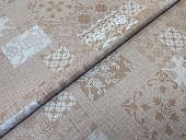 картинка Клеенка ПВХ на тканевой основе "ПРИНТ/PRINT" 1,37*20м, мод. ST5725-2 (вывод) — Великий Путь