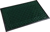 картинка Коврик придверный с ворсом на резиновой основе 45*75СМ зеленый/24шт — Великий Путь